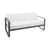 Divano angolare destro Bellevie /  L 160 cm - 2 posti - Fermob