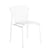 Chaise empilable Week-end métal blanc / Aluminium - Petite Friture