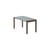 Couchtisch Couple keramik blau / 84.5 x 40 x H 40 cm - Beidseitig verwendbare Steinzeug-Tischplatte - Muuto