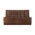 Canapé droit N701 cuir marron / 2 places - L 140 cm - Ethnicraft