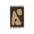 Abstract Small Rug textile brown / 120 x 80 cm - Hand-knotted - Ferm Living