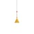 Suspension Pyl métal multicolore / Ø 21,6 x H 54 cm - Orientable - Petite Friture