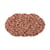 Paillasson Swirl Coco rouge / 40 x 80 cm - Hay