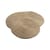 Tappeto Zen Shaped tessuto beige / 140 x 145 cm - Fatto a mano - Bolia