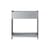 Fioriera autoportante Lager metallo argento / L 60 x P 25 x H 65 cm - Ferm Living
