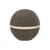 Pouf Bouclette Regular gris / Ergonomique - Ø 55 cm / Laine bouclette - BLOON PARIS