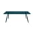 Luxembourg Rectangular table metal blue / 207 x 100 cm - 8 to 10 people - Fermob