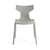 Sedia impilabile Re-Chair materiale plastico grigio / Materiali riciclati - Kartell