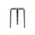 Lou Vague by Uchronia Stackable stool wood purple / Monochrome Beechwood - TIPTOE