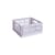 Colour Crate Basket plastic material purple Medium Square / 29.5 x 29.5 cm - Hay