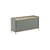 Buffet Enfold métal vert / L 124 x P 45 x H 63 cm - Muuto