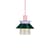 Romi Pendant plastic material multicoloured / Ø 20 x H 22 cm - Recycled plastic / Made in France - Warren & Laetitia