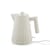 Bollitore elettrico Plissé materiale plastico bianco / 1 L - Alessi