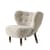 Gepolsterter Sessel Little Petra VB1 textil beige / 1938 - Schaffell / Limitierte Ausgabe 2022 - &tradition