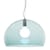 FL/Y Pendant plastic material blue / Ø 52 cm - Recycled PMMA - Kartell