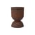Pot de fleurs Hourglass Medium métal marron / Ø 40 x H 59 cm - Ferm Living