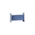 Pli Shelf metal blue / W 30 x D 15 cm - TIPTOE