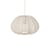 Sospensione Balloon tessuto beige / Retina traslucida - Ø 49,5 x H 30 cm - Bolia