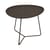 Tavolino Cocotte metallo marrone / L 55 x H 43,5 cm - Piano/vassoio rimovibile - Fermob