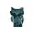 Vase After Midnight Owl  céramique vert / XS - H 12 cm - Serax