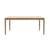 Tavolo con prolunga Bok legno naturale / Rovere massello - L 160 a 240 cm / 10 persone - Ethnicraft