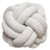 Coussin Knot tissu blanc beige / Fait main - 30 x 30 cm / 2016 - Design House Stockholm