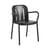 Fauteuil empilable Deville métal noir - Hay