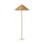 Lampadaire 9602 fibre végétale marron beige bois naturel / Rotin - Réédition 1935 - Gubi
