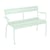 Panca con schienale Luxembourg metallo verde / 2 Posti - L 131 cm - Fermob