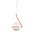 Pendelleuchte Tonda Large glas orange / Ø 33 cm - Foscarini