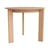 Chisel 20 Round table natural wood / Ø 90 cm - 3 bases - Hay