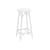 Barhocker A.I. LIGHT plastikmaterial weiß / H 65 cm - Von künstlicher Intelligenz entworfen / Recycelt - Kartell