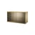 Caisson / Portes vitrées coulissantes - L 78 x P 30 x H 42 cm - String Furniture