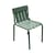 Chaise empilable Stripe métal vert / Par Matali Crasset - Fermob