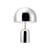 Lampe de table Bell LED métal argent / Ø 28 x H 42,5 cm - Tom Dixon