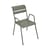 Stapelbarer Bridge-Sessel Monceau metall grün grau / L 52 cm - Fermob