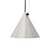 Suspension Pose LED métal beige / Ø 25 x H 24.5 cm - Orientable - Tom Dixon