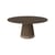 Table ronde Piro bois marron / Ø 160 cm - Base marbre - Bolia