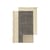 Tappeto Counter tessuto nero / 140 x 200 cm - 100% lana tessuta a mano - Ferm Living