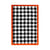Teppich Pied de poule textil bunt / 240 x 170 cm – handgetuftet - COLORTHERAPIS