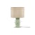Lampe de table Georgia céramique bleu / 51 x 32 x H 76,5 cm - Serax
