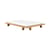 Lit double Japan bois / Pour matelas 140 x 200 cm - KARUP