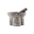 Pilon et mortier Kulti marbre marron gris / Marbre - House Doctor