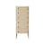 Comò Space legno beige / Cassettiera a 6 cassetti - L 45 x P 40 x H 113 cm - HK LIVING