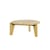 Table basse Guéridon Bas bois naturel / Ø 80 x H 34 - By Jean Prouvé, 1944 - Vitra