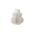 Vase Halfdan céramique blanc / Ø 11,5 x H 14 cm - Grès - Bloomingville