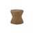 Beistelltisch Roccas kunstfaser braun / Ø 53 x H 52 cm - Polyrattan - Bloomingville