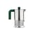 Cafetière italienne Vite vert / 3 tasses - 15 cl / Induction - Alessi