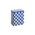 Contenitore ermetico Tin Large metallo blu / 17 x 11 x H 20 cm - Hay