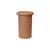 Pot de fleurs Rollo Large céramique orange / Ø 31 x H 46 cm - Ferm Living